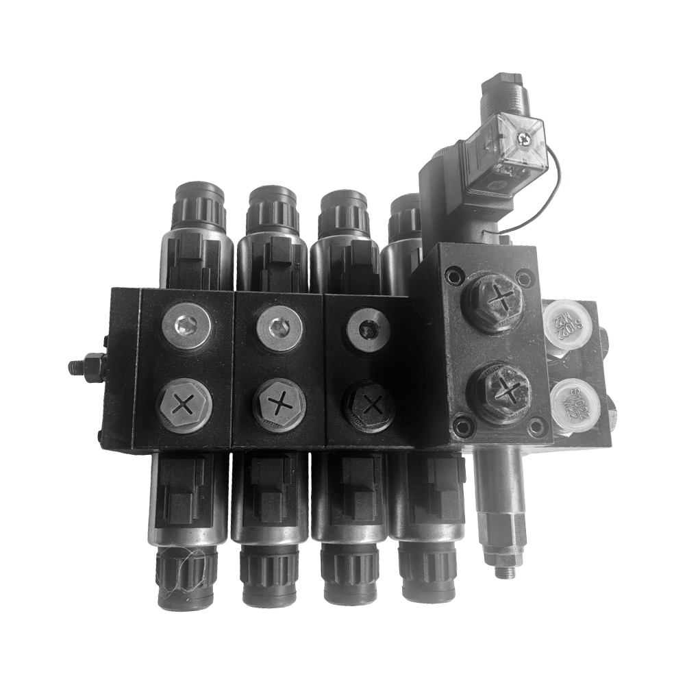 Comhla Solenoid Hiodrálacha le haghaidh Ardaitheoir Tarracóra Móra agus Meánmhéide